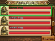 Hyrule Warriors Legends Linkle's Tale - The Demon Lord's Plan Controller Troops (BattleInfo Menu)