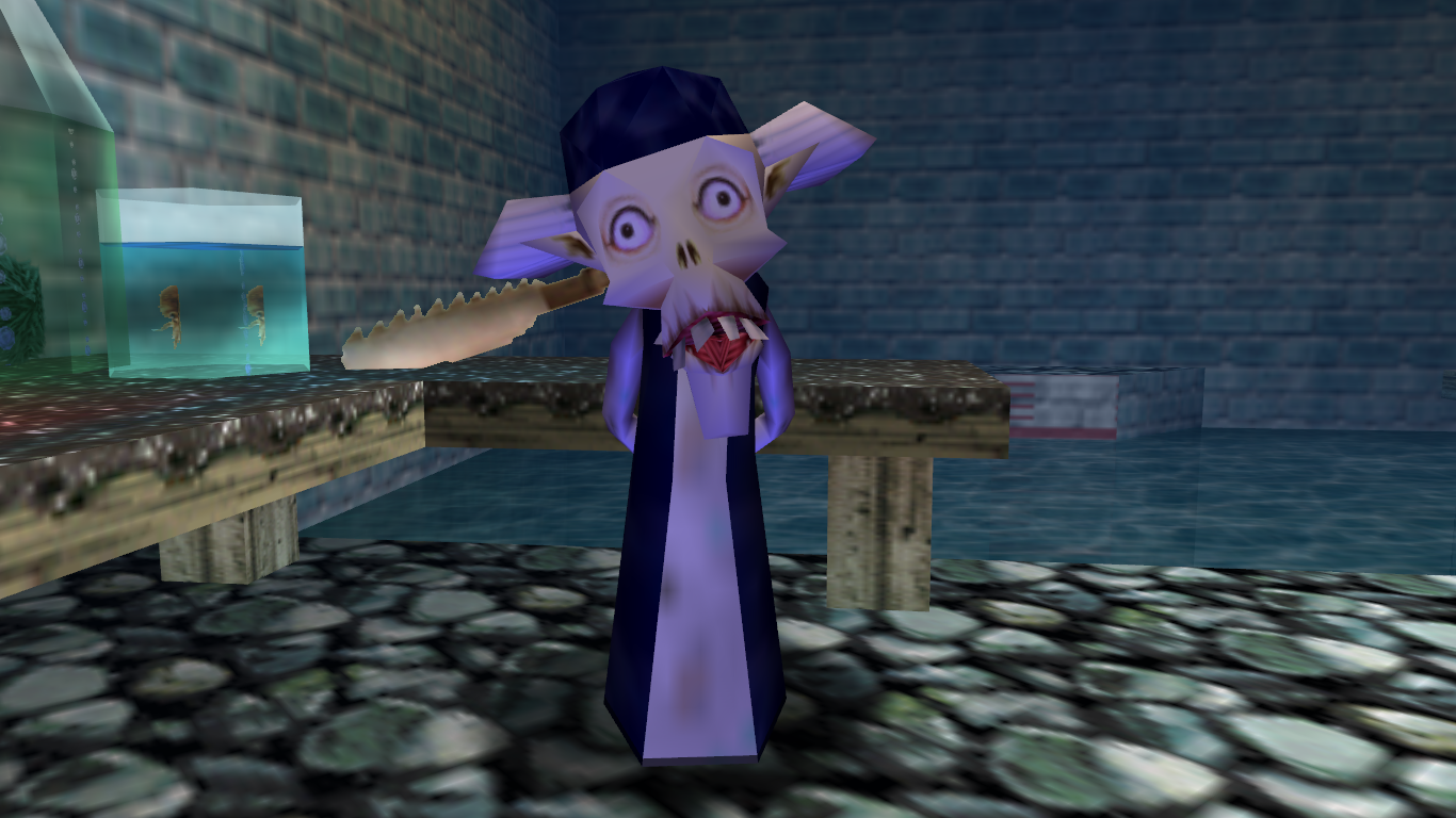 Skyward Sword's Fortune Teller Sparrot from Zelda Wiki