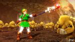 Link entouré de Gorons