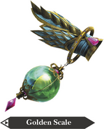 Promotional Render of the Golden Scale from Hyrule Warriors