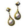 Breath of the Wild Jewelry (Earrings) Opal Earrings (Icon)