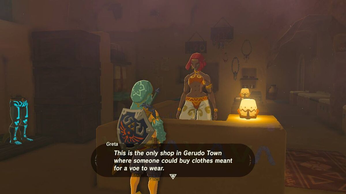 How To Get Into the Gerudo Secret Club in Zelda Tears of the Kingdom