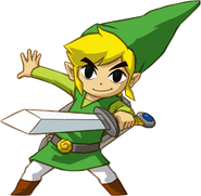 Link usando el Traje de Aprendiz