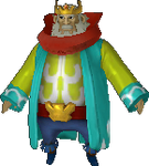 Costume mers du Roi d'hyrule : il prend les couleurs de Siwan