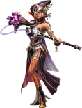 Render of Cia wielding the Scepter