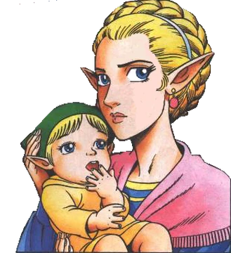 link y zelda tienen un bebe fanfiction
