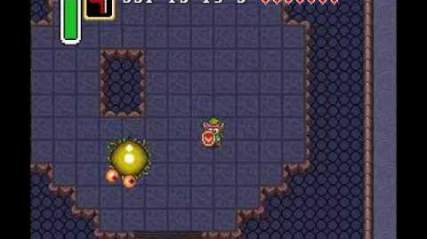 Combate contra Moldorm en la Torre de Hera en A Link to the Past