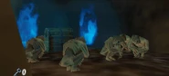 Effroi2.gif (207 kio) Des Effrois dans la version Master Quest d'Ocarina of Time.