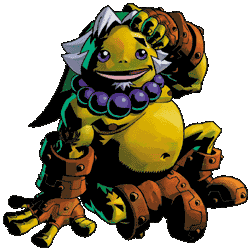 transformación de enlace zora de máscara de majora