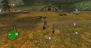 Cabras pastando en Twilight Princess.