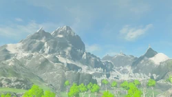 Montagne lanelle BOTW