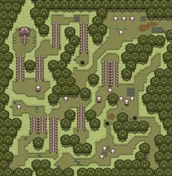 Bois Squelettes Carte ALttP
