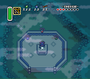 Link zieht das Master-Schwert (A Link to the Past )