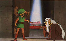 Zelda endormie pour toujours au palais du nord.