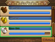 Linkle's Forces on the battlefield info screen in Hyrule Warriors Legends