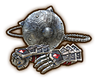 Silver Gauntlets & Ball and Chain, Link's Level 1 Gauntlets from Hyrule Warriors