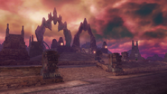 Gorges de Lanelle Lieu d'Hyrule Warriors