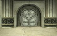 Entrada del templo en el pasado en Twilight Princess