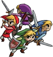 Artwork of the four Links