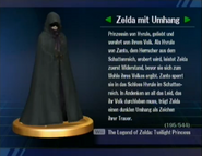 Zelda mit Umhang ist auch als Trophäe erhältlich