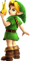 Young Link em Hyrule Warriors