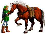 Link y Epona