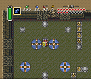 Bumper alttp.gif (14 kio) Link entouré de Bumpers dans A link to the Past.