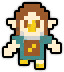 Medli's 8-bit Adventure Mode sprite