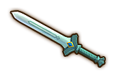 Fi's Level 1 weapon the Goddess Sword from Hyrule Warriors