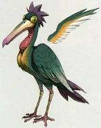 Artwork d'un Péliroc dans Hyrule Historia.