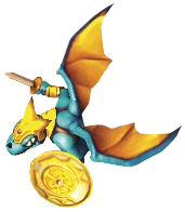 Tri Force Heroes Aeralfos Super Aeralfos (Render)
