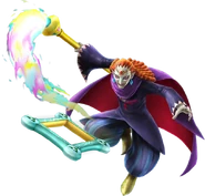 Yuga armé de son sceptre