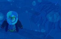 Daphnès Nohansen Hyrule, englouti avec son Royaume par les eaux