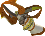 Las zarpas en Skyward Sword.