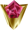 The Goron's Ruby as it appears in-game