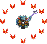 Ganon et des Chauves-Souris de feu dans A Link to the Past