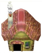 Type de maison sur l'île de Melka