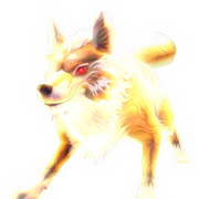 Twilight Princess Hero's Shade Golden Wolf (Render)