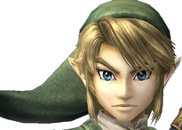 Link, while pure of heart, often displays a fearless or stoic behavior even when not in combat, as seen with the Twilight Princess incarnation, for example