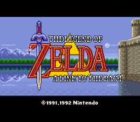 LTTP Title Screen