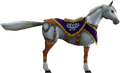 The white Horse ridden by Zelda in Ocarina of Time 3D