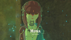 BotW Mipha Introduction