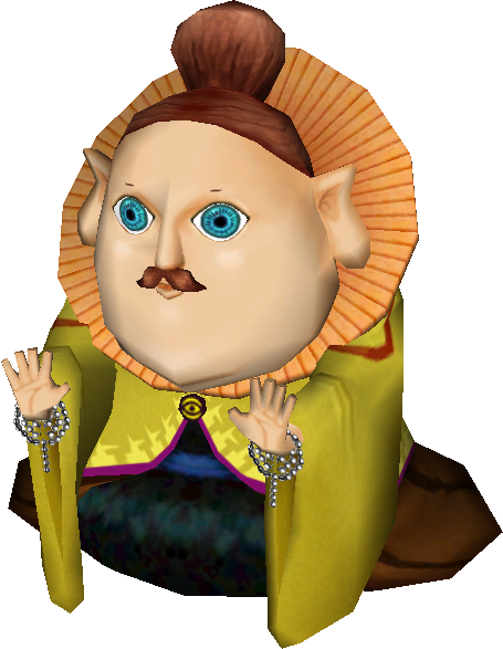 Skyward Sword's Fortune Teller Sparrot from Zelda Wiki