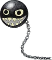 Chain Chomp artwork from Link's Awakening