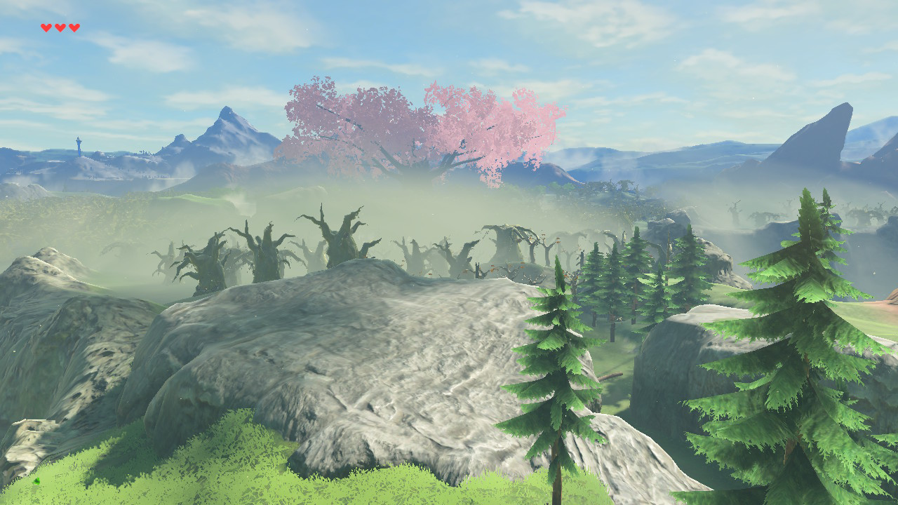 breath of wild lost woods