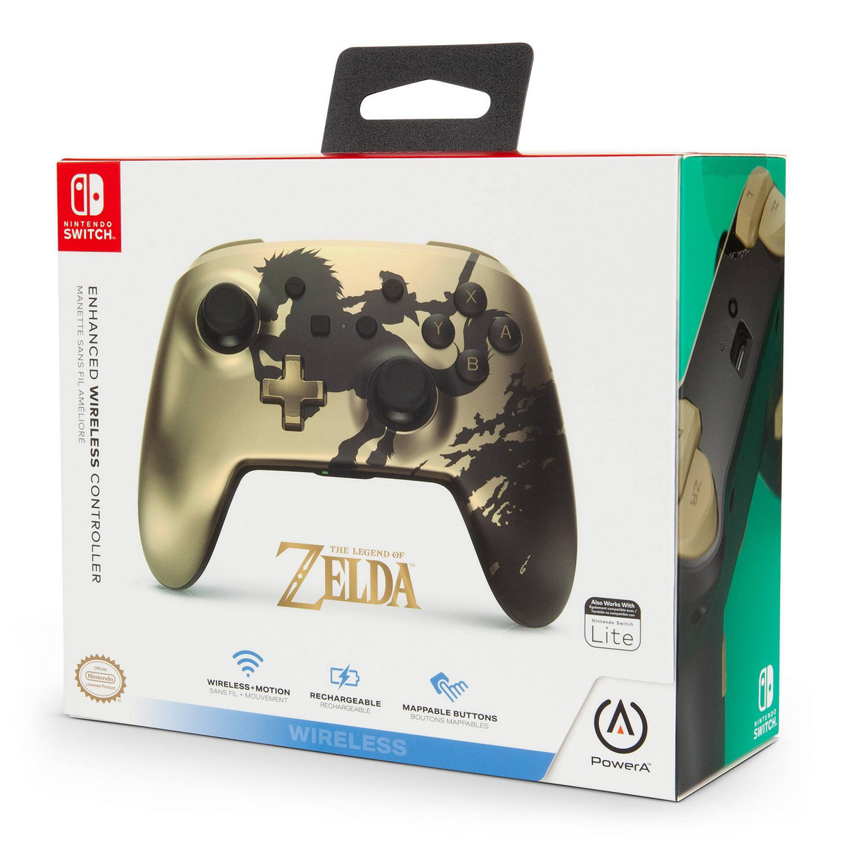 Enhanced Wireless Controller - Gold Rider - Zelda Wiki