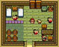 Malon inside her house from Oracle of Seasons