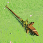 BotW Hyrule Compendium Forest Dweller's Spear