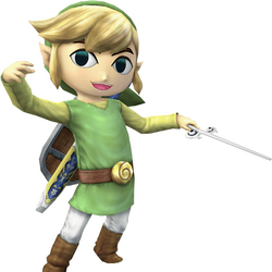Toon link store action figure