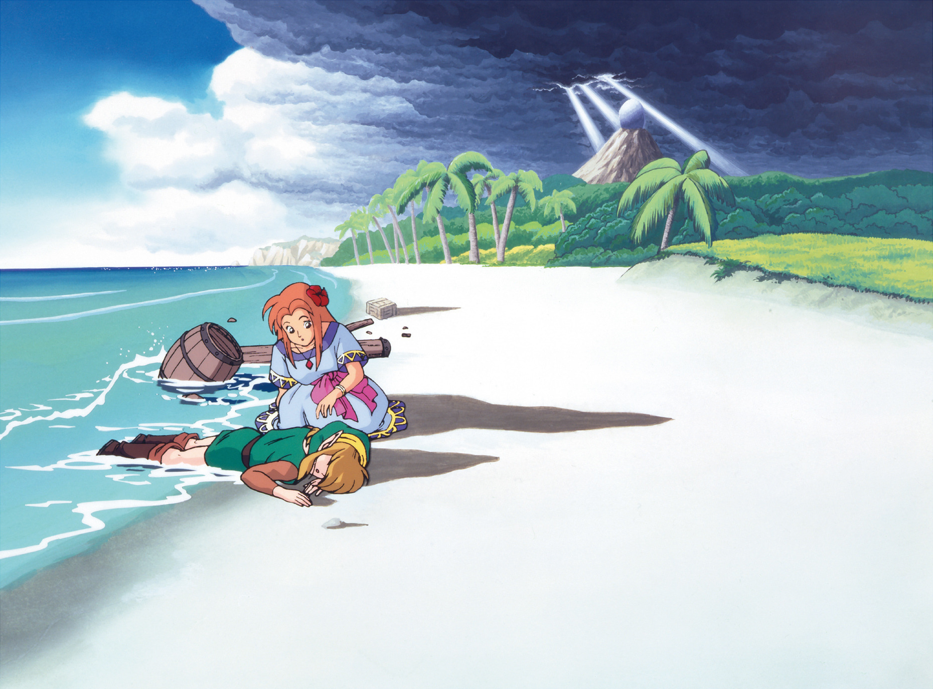 The Legend of Zelda: Link's Awakening (GB) Walkthrough Part 1 - The Boy on  the Shore 